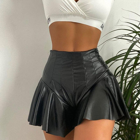 Leather Hot Pants